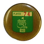 Mark Calcavecchias 1993 Masters Tournament Contestant Badge #74