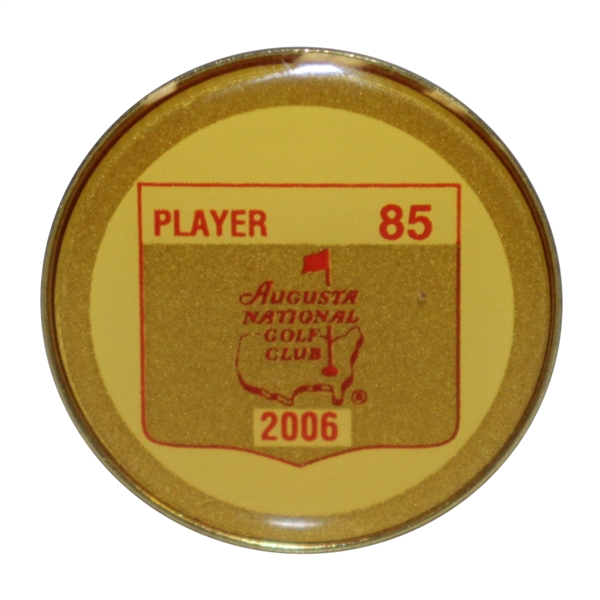Mark Calcavecchia's 2006 Masters Tournament Contestant Badge #85