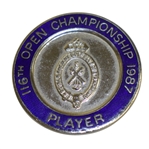 Mark Calcavecchias 1987 OPEN Championship at Muirfield Contestant Badge