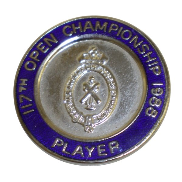 Mark Calcavecchia's 1988 OPEN Championship at Royal Lytham Contestant Badge