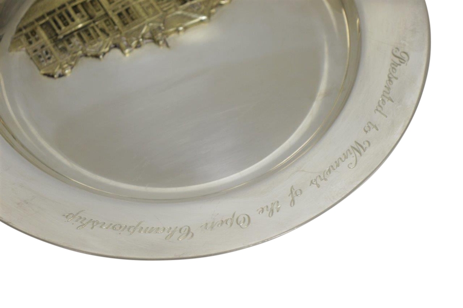Mark Calcavecchia's 2000 Royal & Ancient Gifted Past Champions JB Silver Clubhouse Plate