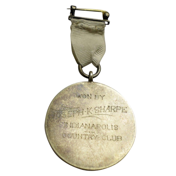 1917 American Red Cross Tournament at Indianapolis CC Winner's Medal - Joseph K. Sharpe