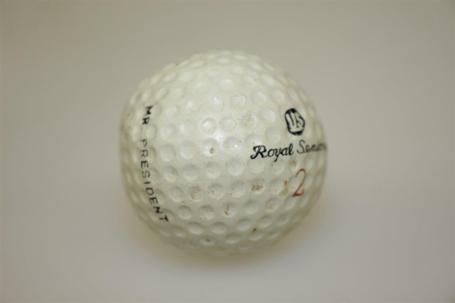 Dwight D Eisenhower's Personal Mr President US Royal Seniors Golf Ball