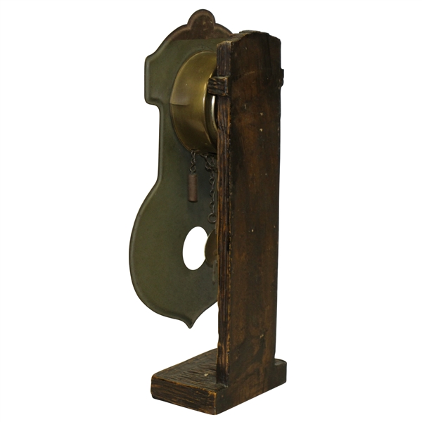 1910 De Luxe Pendulum Clock - Waterbury Ct. Manufactured August C Keebler Co. w/ Key - Works