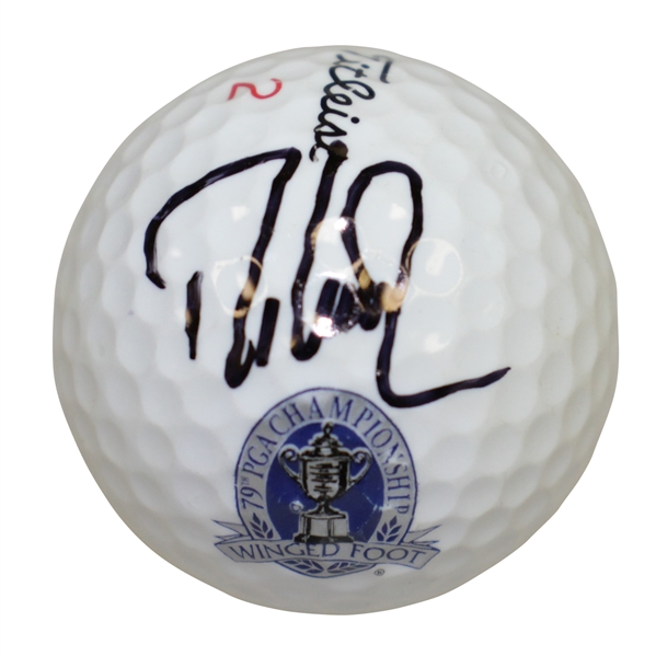 Davis Love III Signed 1997 PGA Championship at Winged Foot Logo Golf Ball JSA #CC81448