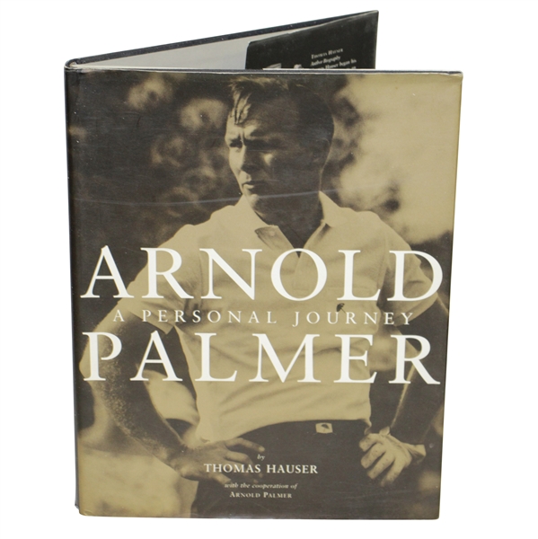 Arnold Palmer Signed 'A Personal Journey' Book - Inscribed JSA ALOA