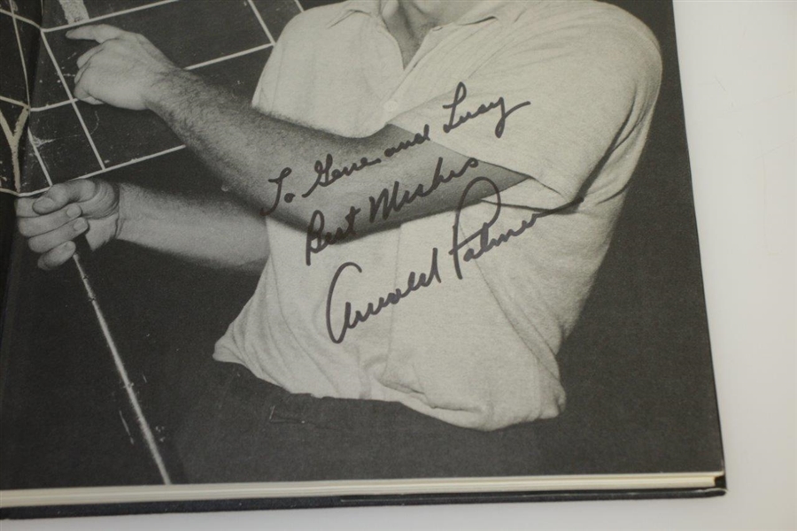 Arnold Palmer Signed 'A Personal Journey' Book - Inscribed JSA ALOA