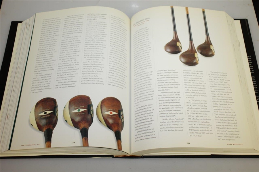 'The Clubmaker's Art - Antique Golf Clubs & Their History' by Jeff Ellis