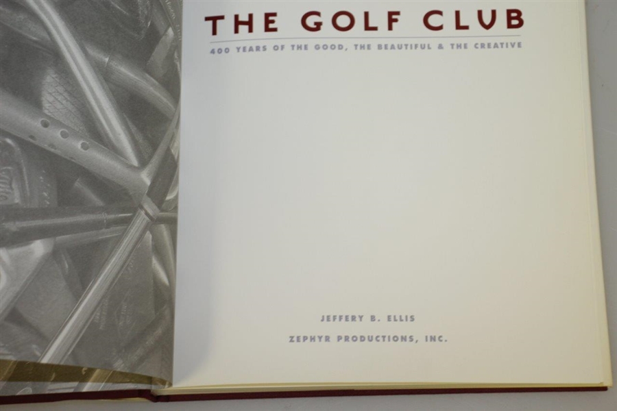 'The Golf Club' Book by Author Jeff Ellis