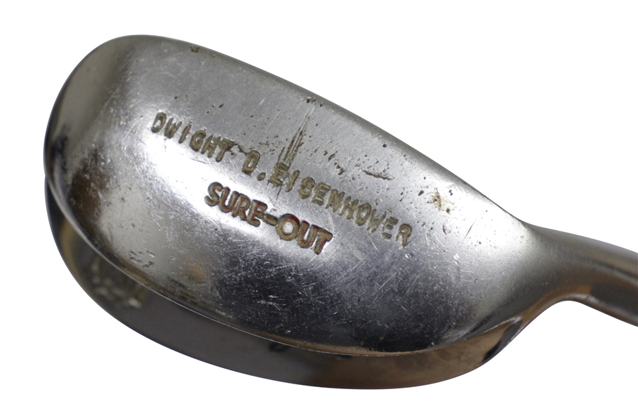Dwight D Eisenhower's Personal Ben Hogan Sure Out (c-1964)Club-Gifted To Gettysburg C.C. Pro W/provenance