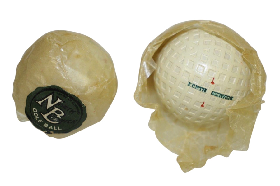 North Berwick Mesh Golf Balls in Original Box & Wrapping