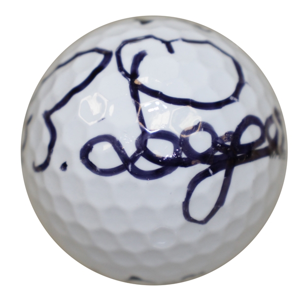 Bernard Langer Signed Callaway Logo Golf Ball JSA ALOA