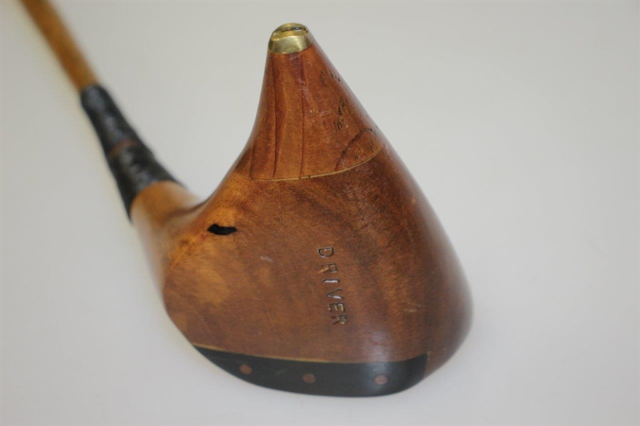 Dwight J.W. Conic Shaped Head Driver w/ Brass Back Weight - Very Good Condition