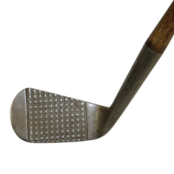 Spalding EL Moore French Lick Dead Stop Mashie 2 w/ Deep Waffle Face