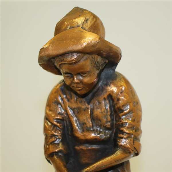 Pinehurst Putter Boy Bronze Sundial Balfour Statue