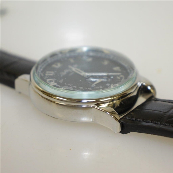 Bobby Jones Legend 1930 Stainless Steel Handmade Wrist Watch w/ Calfskin Band - Works