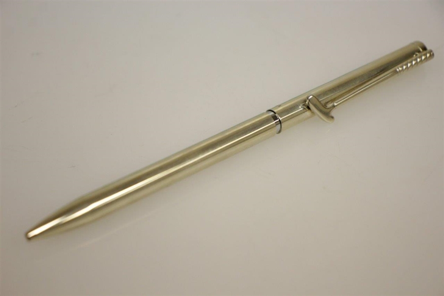 Tiffany & Co Luxury Sterling Silver Golf Club Pen in Original Box