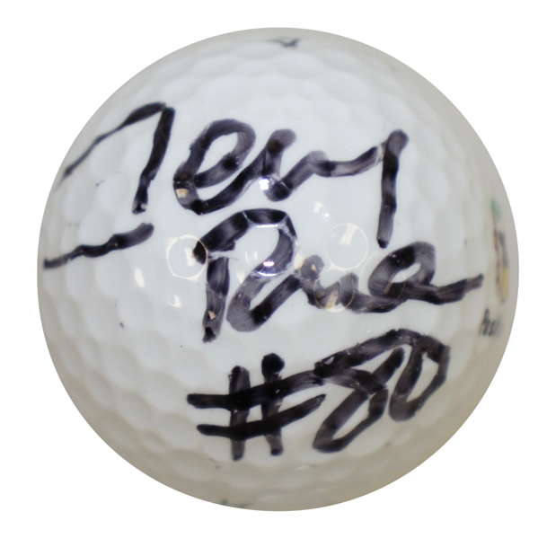 NFL Great Jerry Rice Signed Golf Ball PSA #W62045