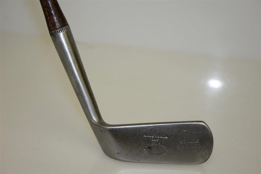 Cann & Taylor 'Taylor's Putter' Wimbledon w/ Shaft Stamp - Very Good Condition