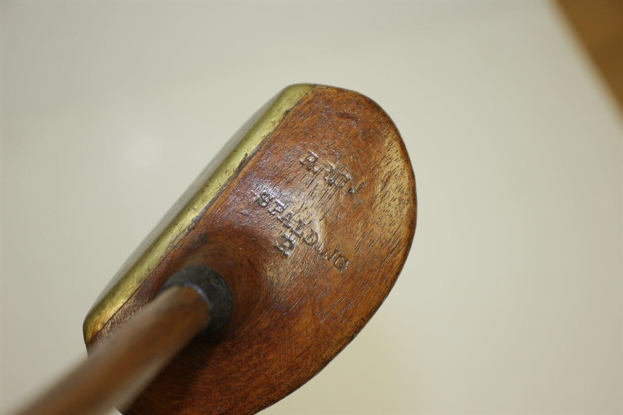 Spalding 'R' Model Putter w/ Gold Medal Shaft Stamp