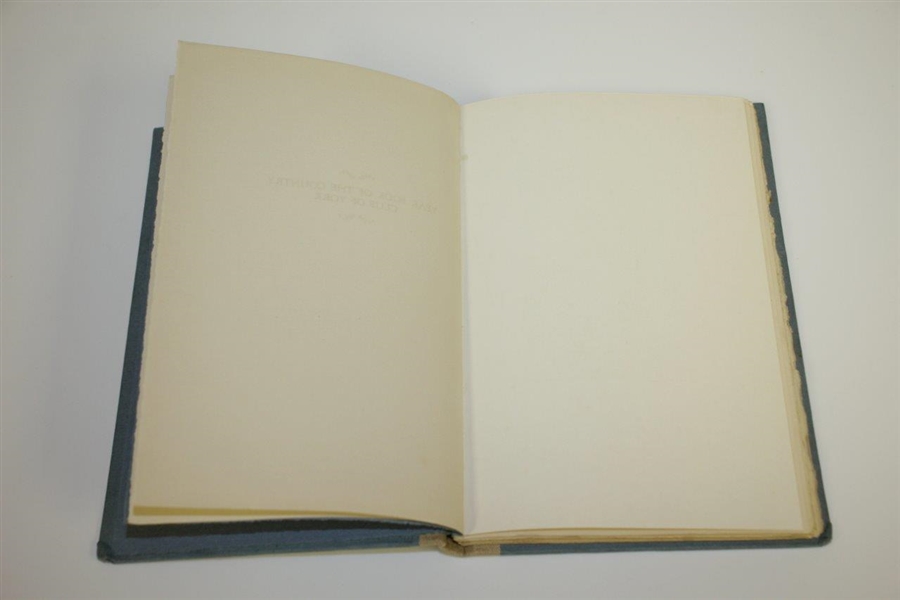 Vintage Year Book of the Country Club of York