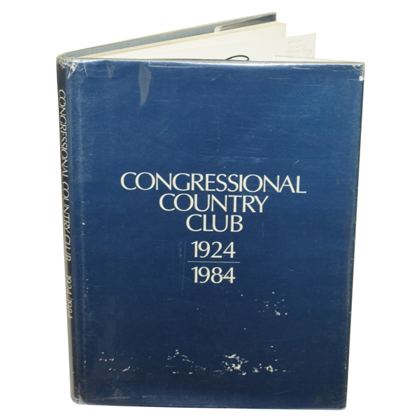 Congressional CC History 1924 to 1984 Signed by Sonny Jurgensen, Jim Furyk & Others JSA ALOA