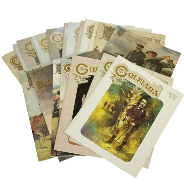 (23) Golfiana Issues Published by Golf Collectors Society Collection 1987 - 1994