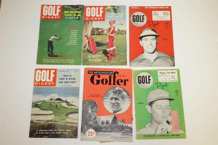 The Metropolitan Golfer, Golf Digest & Golf Graphic Magazines - 20 in Total