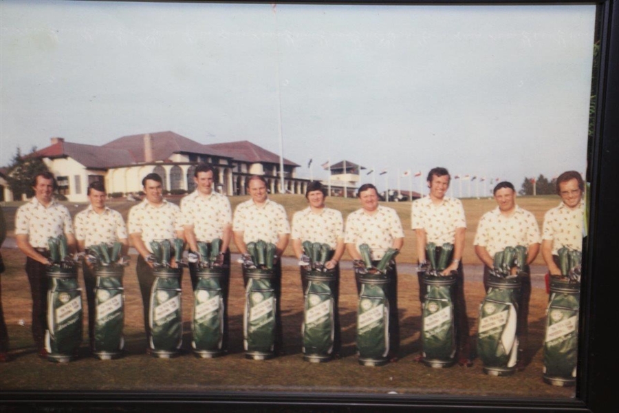 The PGA Cup Golf Professional Team Framed Photo