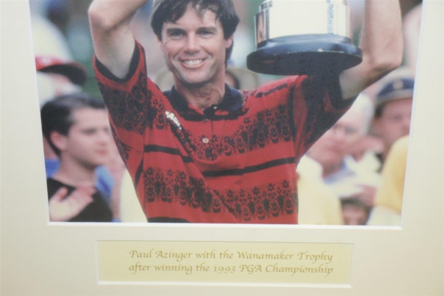Paul  Azinger with 1993 PGA Championship Wanamaker Trophy Photo