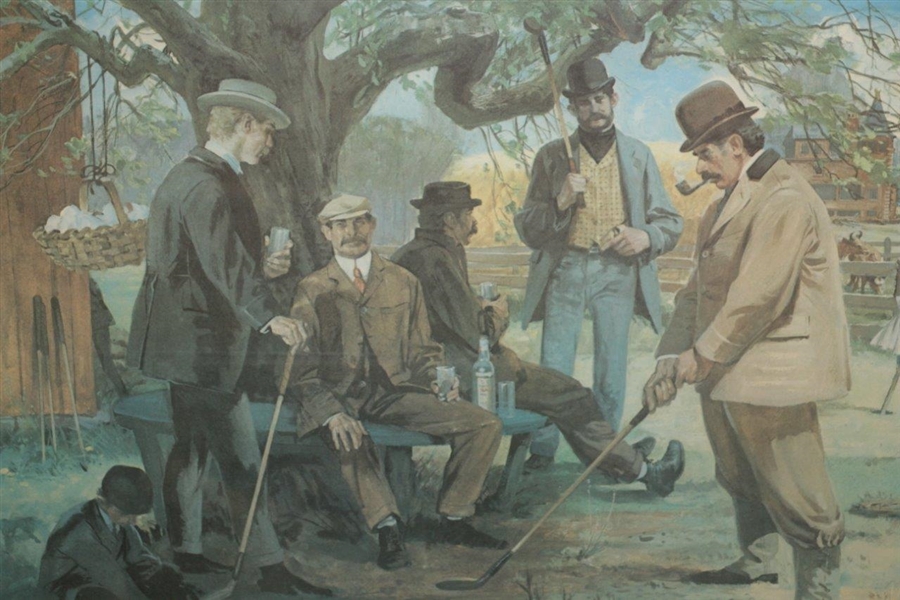 1967 'The Old Apple Tree Gang' at St Andrews Gustavson Sportsman's Eyrie Print