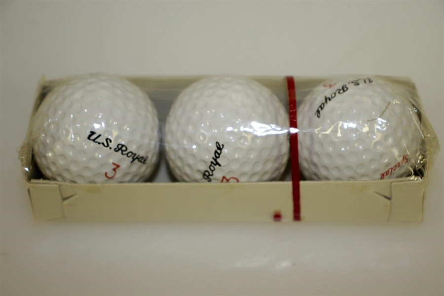 Dwight D Eisenhower's Personal Mr President US Royal Golf Ball Sleeve - Unopened