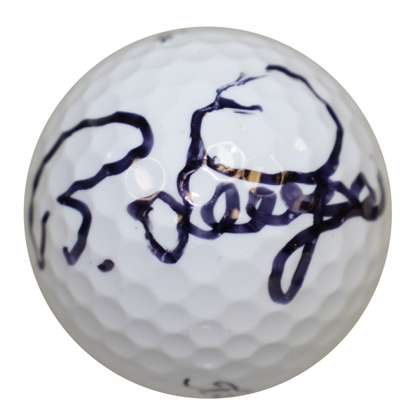 Bernard Langer Signed Titleist Logo Golf Ball JSA ALOA