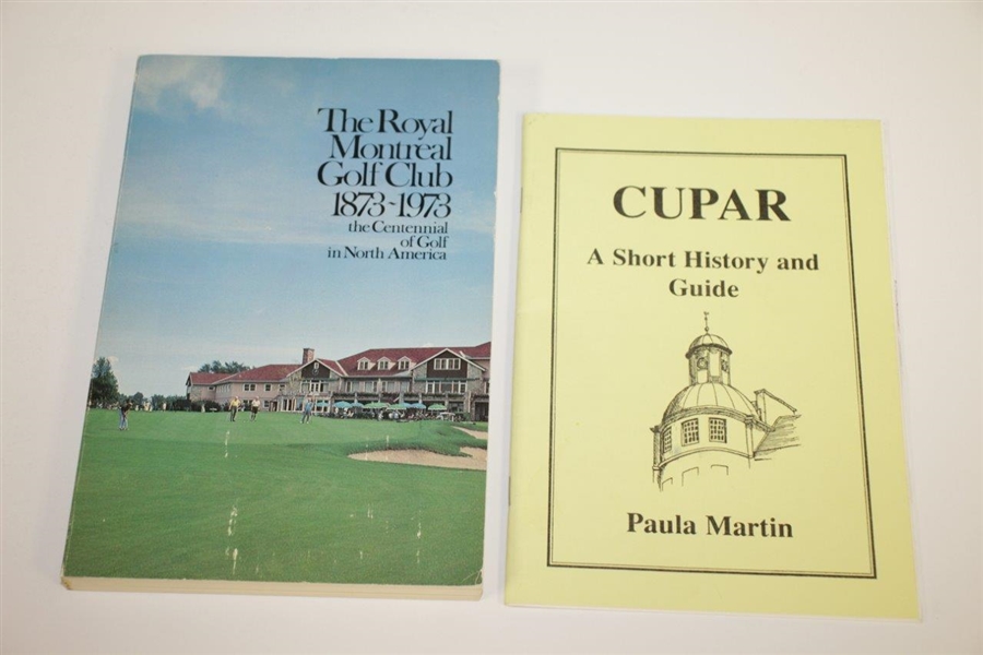 Six Club History Books from Greenbrier, Valderrama, Sunningdale & Others 