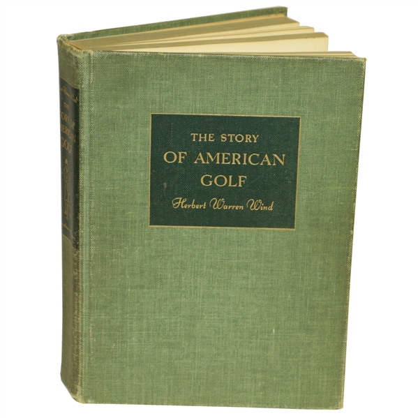 1948 'The Story of American Golf' Book by Herbert Warren Wind - 1st Edition