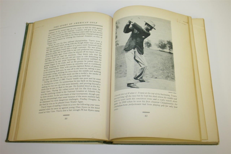 1948 'The Story of American Golf' Book by Herbert Warren Wind - 1st Edition