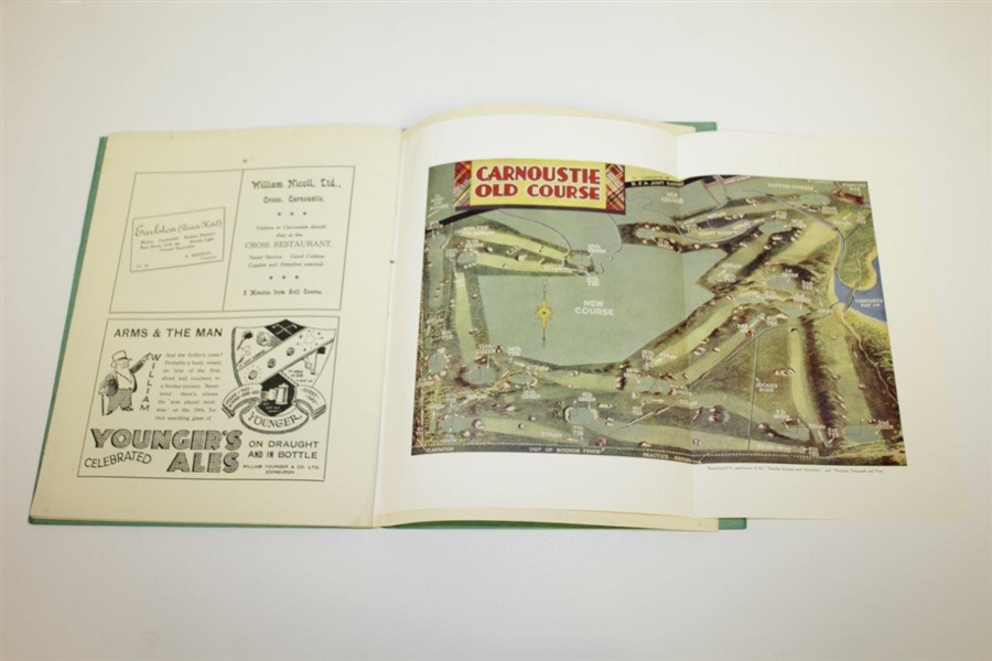 1933 Carnoustie Championship Golf Course Souvenir Program/Booklet