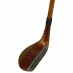 Louis Telloel Cross Hatched Face Putter with Brass Back