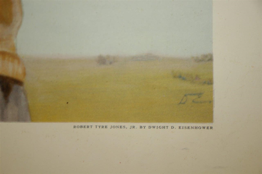 Robert 'Bobby' Tyre Jones, Jr. by Dwight D. Eisenhower Print (Original by Thos. Stephens)