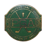 1936 PGA Championship at Pinehurst CC Contestant Badge - Rod Munday Collection
