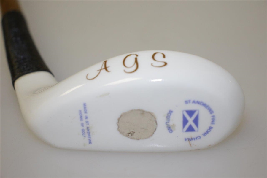 St. Andrews Fine Bone China Putter with AGS
