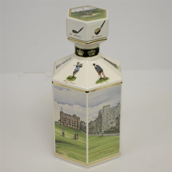 Classic St. Andrews Whisky Pointers of London Decanter with Stopper