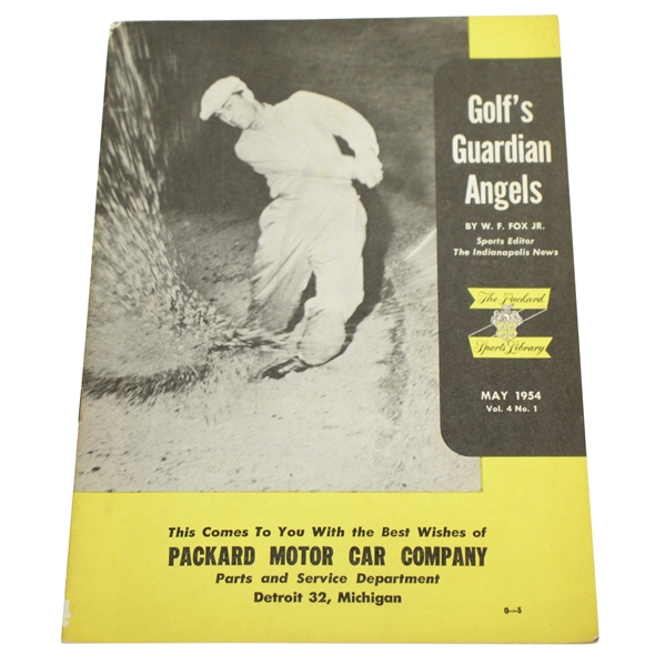 1954 The Packard Sports Library 'Golf's Guardian Angels' Complete Publication Vol 4 No 1