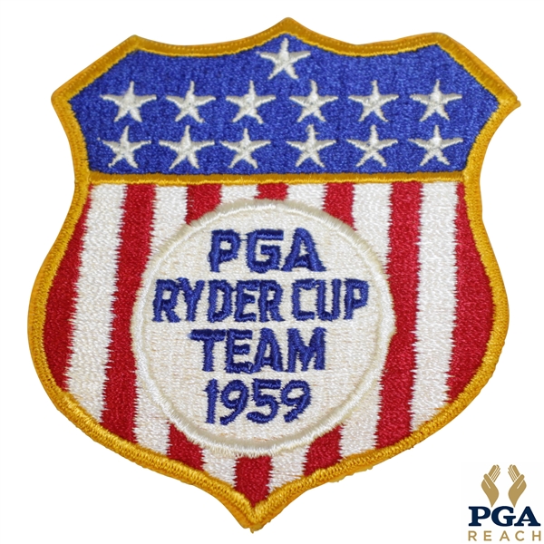 1959 PGA Ryder Cup United States Team Patch - Excellent Condition