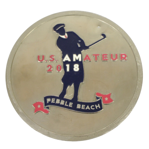 2018 US Amateur at Pebble Beach Resorts Course Used Tee Marker