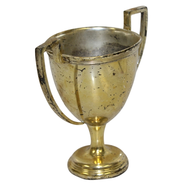 1902 Wannamossett Golf Club Mixed Foursome Silver Plated Loving Cup Trophy