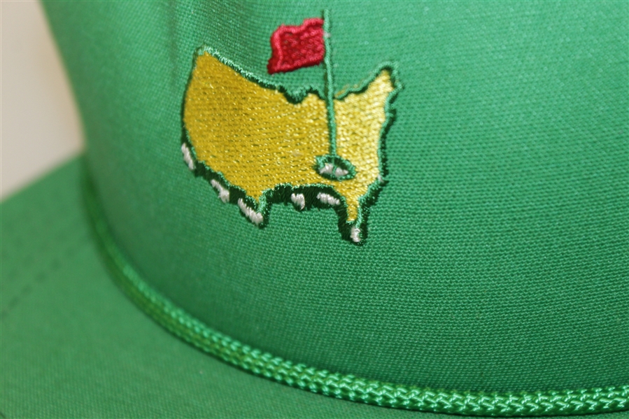 Classic Augusta National Golf Club Logo Only Lt Green Hat - Made by CaliFame