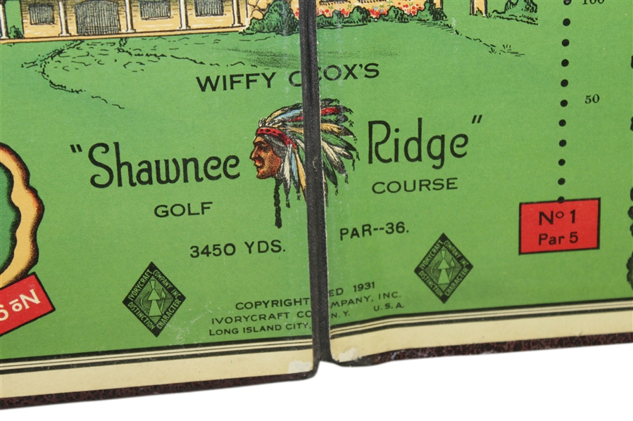 Vintage Shawnee Ridge Golf Board Game
