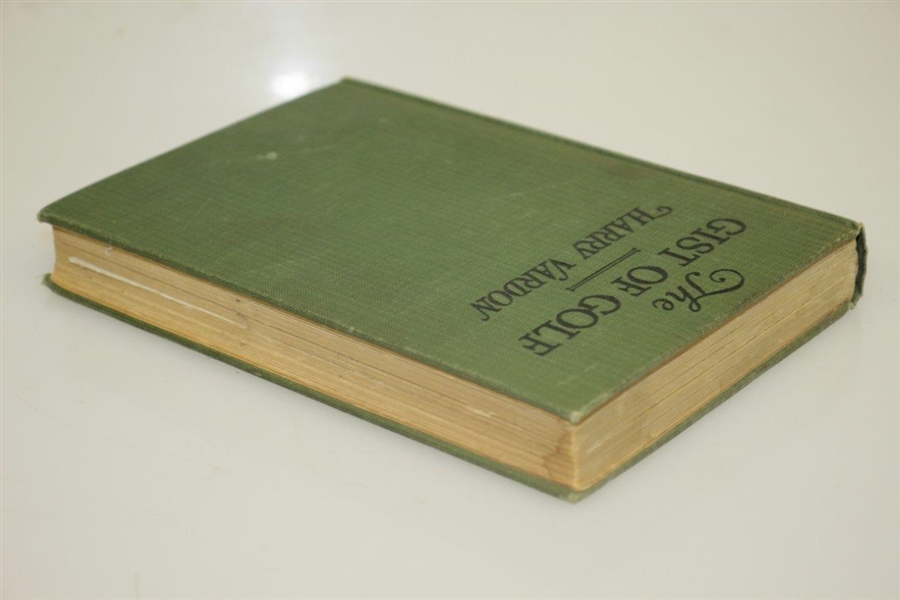 1922 'The Gist of Golf' Book by Harry Vardon