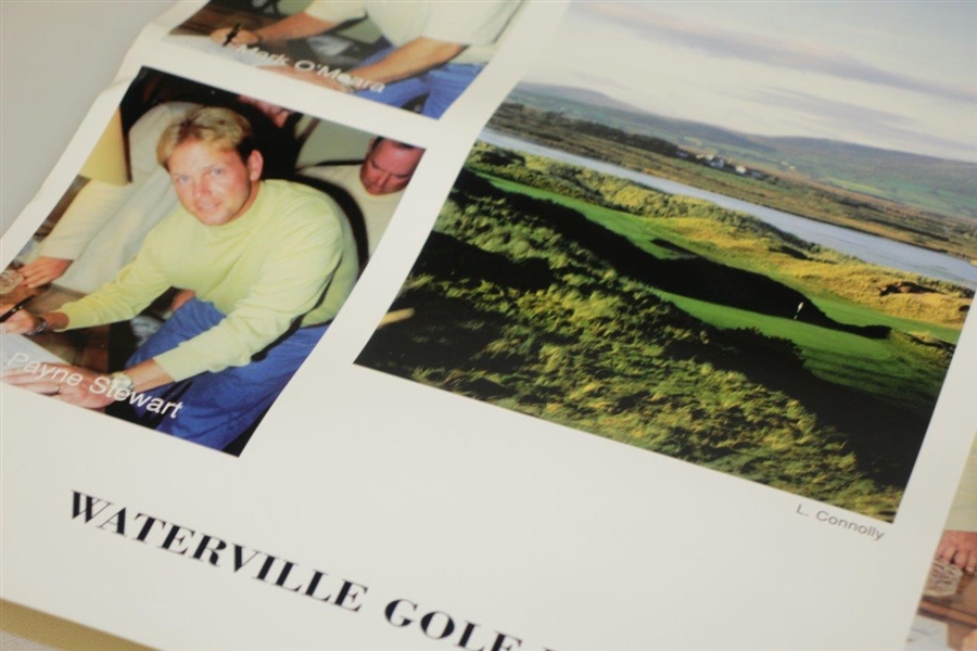 Waterville Golf Links Tour Champions Poster Featuring Woods, Stewart & Others 